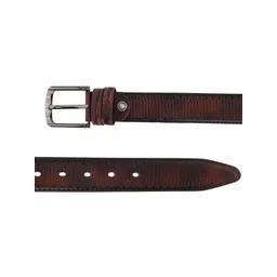 SAZARA Men Textured Leather Belt image 3