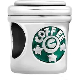 sbi jewelry Coffee Cup Charm for Bracelets Latte Bead Coffee Charm for Women Girls Birthday Gift-picture-42