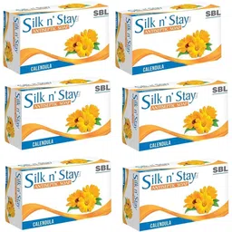 sbl Calendula Soap [ Silk N Stay Antiseptic Soap ] [ Pack Of 6*75gm ]-picture-17