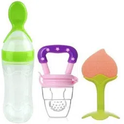 sbts Baby Fruit Nibbler, Teether/Soother & Spoon Feeder For feeding - Silicone-picture-13