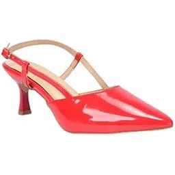 scentra fashion Women's Pointed-Toe Slingback Kitten Heels with Backstrap – Sleek & Comfortable for Parties and Office Wear-picture-14