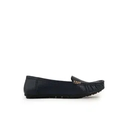 Scentra Women's Celin Cusioned Blue Loafers image 2