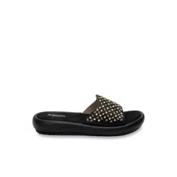 Scentra Women's Naira Cushion Black Casual Wedges-picture-15