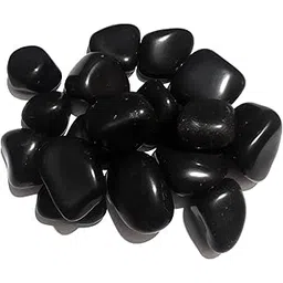 Schmick Big Black Pebbles Stones for Garden Decor, Fountain, Lawn. Fish Tank Aquarium Decorative Pebbles Stones - Home Decor Pebble Stones - Large - 30 mm to 60 mm (2.9 Kgs)-picture-10