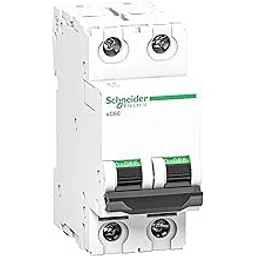 Schneider Electric Acti9 MCB A9N2P16C, 16Amp 2 Pole MCB, C Curve, 10000A (10kA) White Color Miniature Circuit Breaker-picture-18