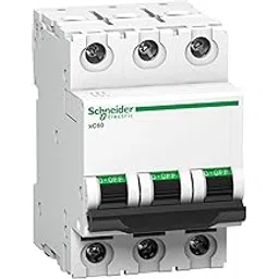 Schneider Electric Acti9 MCB A9N3P32C, 32Amp 3 Pole MCB, C Curve, 10000A (10kA) White Color Miniature Circuit Breaker-picture-19