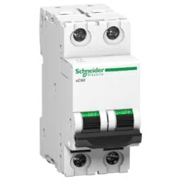 Schneider Electric Acti9 xC60 25A D-Curve Double Pole MCB, A9N2P25D, Breaking Capacity: 10 kA-picture-14