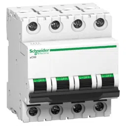 Schneider Electric Acti9 xC60 50A C-Curve Four Pole MCB, A9N4P50C, Breaking Capacity: 10kA-picture-37