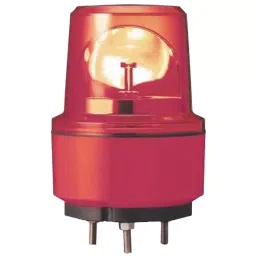 Schneider Electric Harmony XVR Base Mount 24 V DC Red Rotating Beacon, XVR13B04-image-2