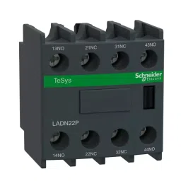 Schneider Electric LADN TeSys 2NC+2NO DIN Rail Mount Auxiliary Contact, LADN22P-picture-28