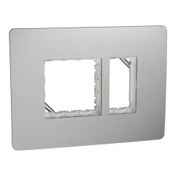 schneider electric Schneider 3M Grid & 3M Cover Frame Miluz ZeTa Silver Grey 3 Modules, MZCP3M_SG-picture-44