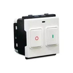 schneider electric Schneider Opale 25A 2 Modules Plastic White Motor Starter Switch, X1186WH (Pack of 10)-picture-46
