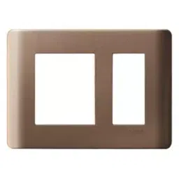 schneider electric Schneider Zencelo 3 Module Silver Bronze Grid and Cover Frame, IN8403C(SZ) - Pack of 10-picture-10