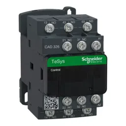 Schneider Electric TeSys 3 NO+2 NC 10 A Rating 380 V Control Relay, CAD326Q7-picture-17