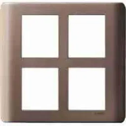 Schneider Electric Zencelo 8 Module Square Silver Grid &a; Cover Frame, IN8408SC(SZ) (Pack of 5)-picture-48