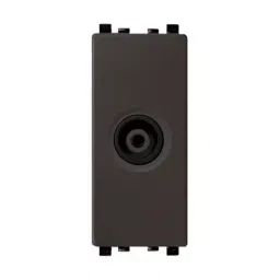 Schneider Electric Zencilo TV Socket 1 Module Polycarbonate Dark Grey, IN8431TV(BZ)-picture-16