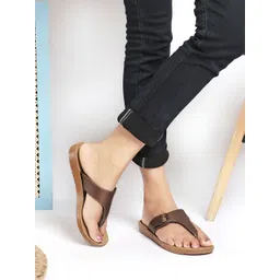 SCHOOZI Women T-Strap Flats-picture-39