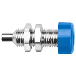 SCHUTZINGER CONN, BANANA, JACK, 32A, BLUE, SOLDER, BU 403 NI / BL-picture-14