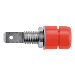 SCHUTZINGER CONNECTOR, BANANA, JACK, 32A, RED, QC, IBU 5568 NI / RT-picture-21