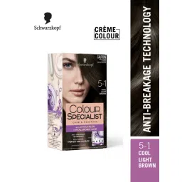 Schwarzkopf Colour Specialist At Home Permanent Hair Colour 5.1 Cool Light Brown - 165 ml-picture-14