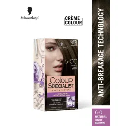 Schwarzkopf Colour Specialist At Home Permanent Hair Colour 6.0 Natural Light Brown - 165 ml-picture-27
