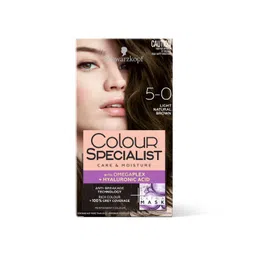 Schwarzkopf Colour Specialist Permanent Hair Colour 165ml - Light Natural Brown 5.0-picture-15
