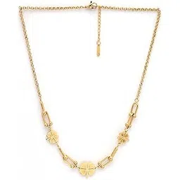 scintillare by sukkhi Clover Leaf with 18kGold Plated Stainless Steel Chain Pendant Necklace Jewellery for Women & Girls|Anti Tarnish Jewellery|Gifts for Wife Girlfriend Mother Sister|N107020-picture-53