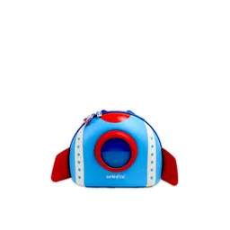 Scoobies Boys Blue & Red Brand Logo Backpack-picture-21