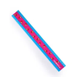 SCOOBIES Kids Pink & Blue Straw-Berry Scented Rulers-picture-12