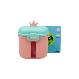 SCOOBIES Pink & Green Solid Snack Container-picture-11