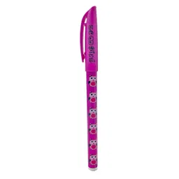 SCOOBIES Unisex Kids Pink Owl Printed Gel Pen-picture-16