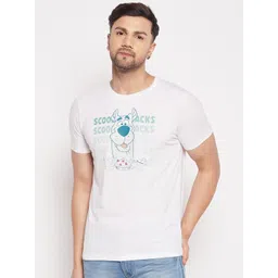 Scooby Doo by Wear Your Mind Men Scooby-doo Printed Pure Cotton T-shirt-picture-28