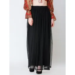 Scorpius Black Maxi Skirt-picture-32