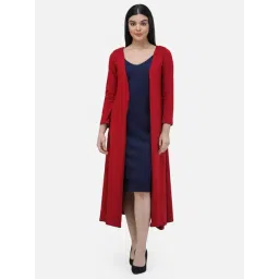 Scorpius Maroon Long Shrug-picture-13