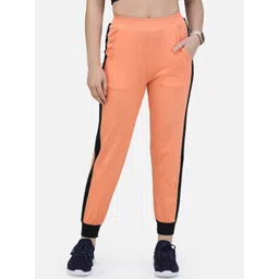 SCORPIUS Women Orange Solid Joggers-picture-40