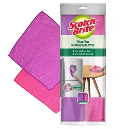 Scotch-Brite 29.2x29.2 cm Scratch Free Multicolor Microfiber Multipurpose Wipe, IA840046188-picture-47