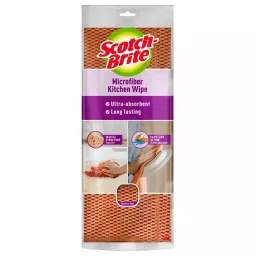 Scotch-Brite 31x29 cm Scratch Free Orange Microfiber Kitchen Wipe, IA840045693-picture-14
