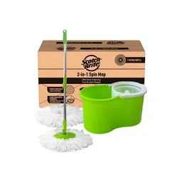 SCOTCH BRITE Green & White Contemporary Matte Bath Accessories Set-picture-18