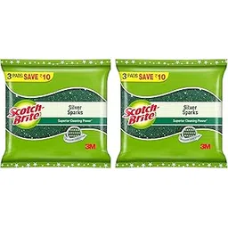 Scotch-Brite Scrub Pad, Large (Pack of 2) (6 pieces)-picture-15