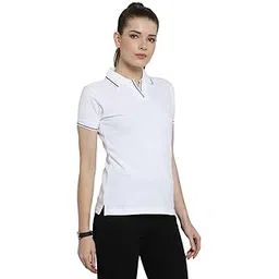 scott international Women's Cotton Regular Fit Polo T-Shirt-picture-14