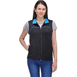 scott international Women's Cotton Regular Fit Sleeveless Casual Jacket-picture-32
