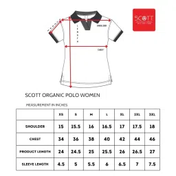 scott international Women's Polo T-Shirt (1.1_lsp18_M_Black_Medium) image 2