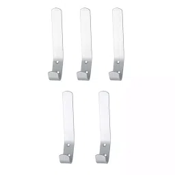 screw tight Screwtight Aluminium Hat and Coat Hook for Hanging Keys (Pack of 5)-picture-32