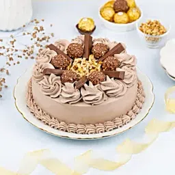 Scrumptious Rocher Chocolate Cake 1 Kg-picture-31