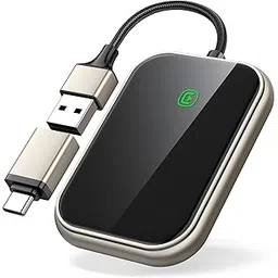 Sctrie Wireless CarPlay Adapter - Fast & Stable Connection for Carplay Wireless Adapter Convert Factory Wired to Wireless CarPlay Dongle Plug & Play Car Play Fit for iPhone iOS 10+ (Gold)-picture-28