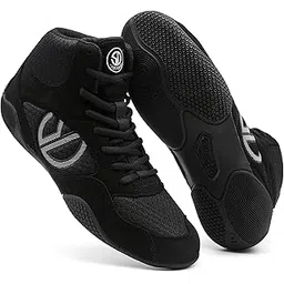 sd sdtdid Men's Wrestling Shoes with Lightweight,Sdtdid Boxing Shoes Made of Micro Suede for Gym,Powerlifting,Bodybuilding,Training Etc.-picture-32