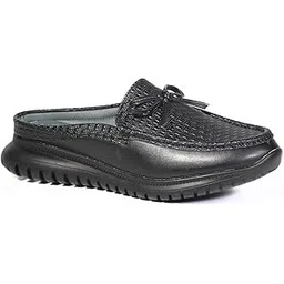 sd.felano Women's Loafers Shoes | Leather, Soft Bottom, Casual and Comfortable Slip-On Loafers Shoes for Women, Slide Round Toe | Walking Women's Loafers for Office, Work & Travel-picture-11