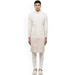 SDS By Kushal Shah Embroidered Sherwani Set-picture-27