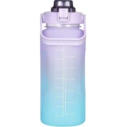searegal Silicon Water Bottle With Time Marker 2000 ml Bottle-picture-21