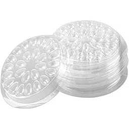 SECRET DESIRE 10x Eyelash Extension Glue Holder Tray False Lashes Pallet Clear|Makeup|Makeup Tools & Accessories|Eyelash Tools-picture-25